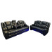 Bravo Electric Recliner Black 3+2
