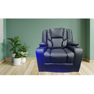 Bravo Power Recliner Black Armchair