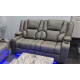 Bravo Power Recliner Grey 2 Seater