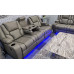 Bravo Power Recliner Grey Armchair