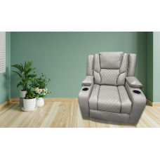 Bravo Power Recliner Grey Armchair