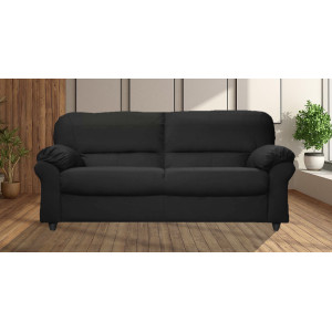 Artisan 3 Seater Black
