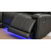 Arwen Grey Leather Corner Power Recliner