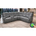 Arwen Grey Leather Corner Power Recliner