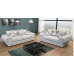 Ashby 3 Seater Silver