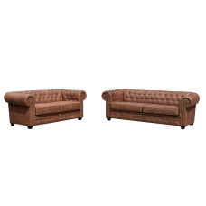 Belair 3+2 Seater Brown