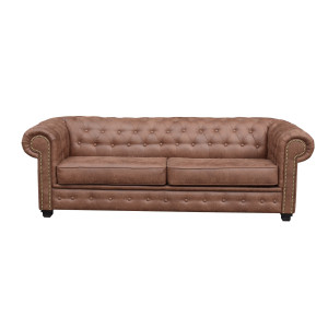 Belair 3 Seater Brown