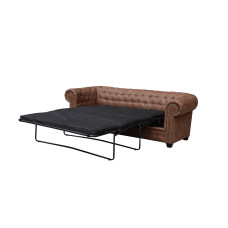Belair 2 Seater Sofa Bed Brown