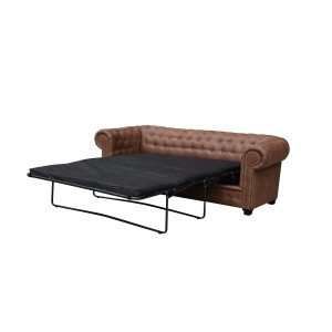 Belair 3 Seater Sofa Bed Brown