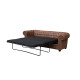 Belair 3 Seater Sofa Bed Brown