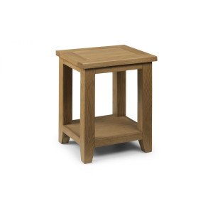 Astoria Oak Lamp Table Assembled