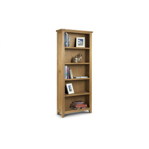 Astoria Oak Tall Bookcase Assembled
