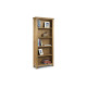 Astoria Oak Tall Bookcase Assembled