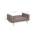 Atlanta Medium Sofa Bed Grey