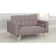 Atlanta Medium Sofa Bed Grey