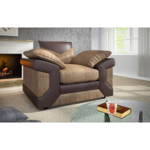 Balmoral Armchair Brown-Beige