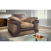 Balmoral Armchair Brown-Beige