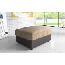 Brown Storage Footstool