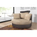 Balmoral Armchair Brown-Beige