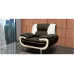Bari 1 Armchair Black-White