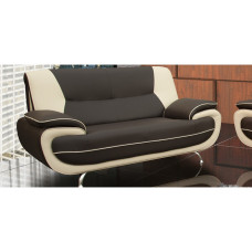 Bari 2 Seater Grey-White Sofa