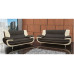 Bari 3+2 Seater Sofa Set Grey-White