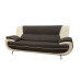 Bari 3 Seater Grey-White Sofa