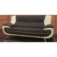 Bari 3 Seater Grey-White Sofa