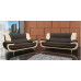 Bari 3+2 Seater Sofa Set Brown-Cream
