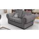 Baron 2 Seater Sofa Graphite Formal Cushions