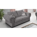 Baron 2 Seater Sofa Graphite Formal Cushions