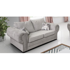 Baron 3 Seater Sofa Silver Formal Back
