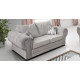 Baron 3 Seater Sofa Silver Formal Back