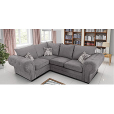 Baron Corner 1C2 Graphite Formal Back Cushions