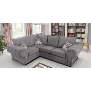 Baron Corner 1C2 Graphite Formal Back Cushions