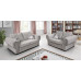 Baron Corner 2C1 Silver Formal Back Cushions
