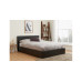 Hilton Double Ottoman Bed Black PU 135cm