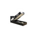 Hilton Double Ottoman Bed Black PU 135cm