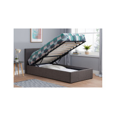 Hilton Single Ottoman Bed Grey 90cm