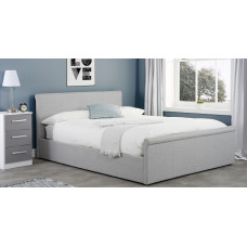 Lucia Small Double Bed Grey 120cm