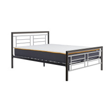 Virginia Chrome and Nickle Double Bed 135cm