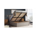 Milano Ottoman Double Bed Pearl Grey 135cm