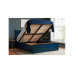 Milano Ottoman Double Bed Navy Blue 135cm