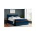 Milano Ottoman Double Bed Navy Blue 135cm