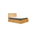 Milano Ottoman Double Bed Oak 135cm