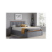 Milano Ottoman Double Bed Stone Grey 135cm