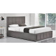 Osaka Small Double Bed - Grey 