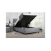 Alexander Double Bed Grey Fabric 135cm