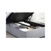 Alexander Double Bed Grey Fabric 135cm