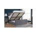 Danson King Bed Grey Velvet 150cm
